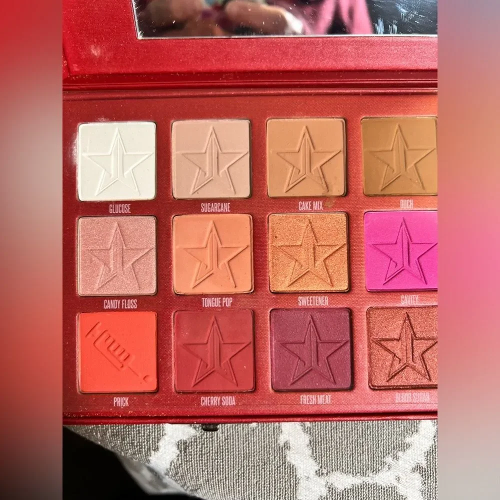 Jeffree Star BLOOD SUGAR new in box eye shadow palette- brand new with box GIFT